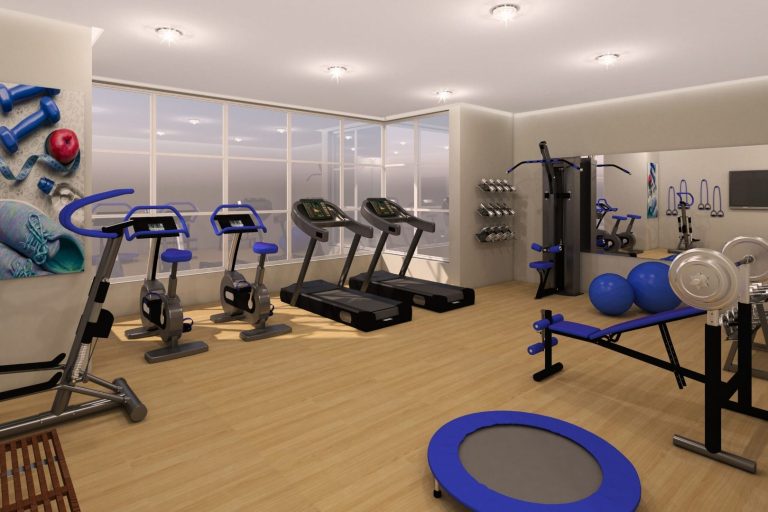 Área de Lazer Residencial Elegance em Santos - Academia